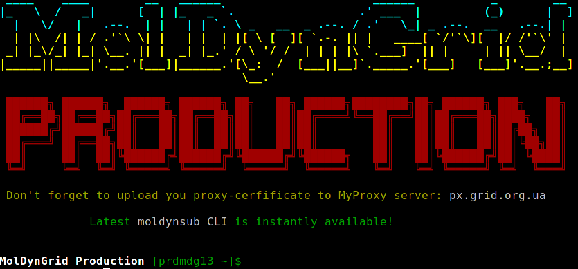 MolDynGrid Production WebShell Access